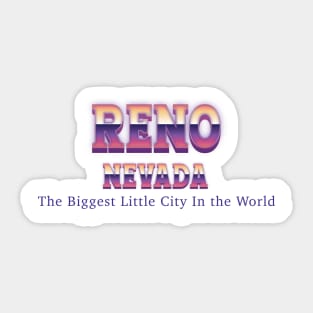 Reno Nevada Sticker